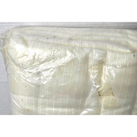 Vintage Jubilee Ivory Full Size 76 x 90 Thermal Blanket Year Round Comfort USA - Picture 7 of 10